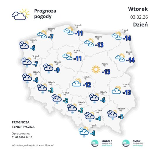 Pogoda. Środek tygodnia pod znakiem dynamicznych zjawisk